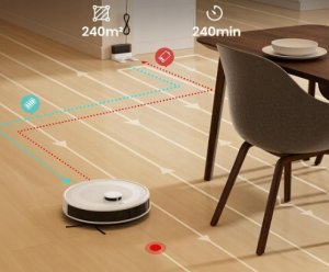 LEFANT M2 robot sprzątający LiDAR 5500 Pa 240 min pracy nowy 6