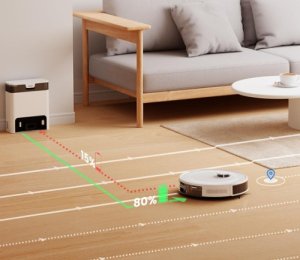 LEFANT M2 Pro robot sprzątający 5500 Pa 140min pracy 3