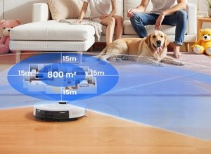 LEFANT M2 Pro robot sprzątający 5500 Pa 140min pracy 4