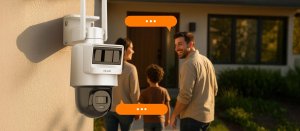 Kamera IP Hilook PTZ-S4-4G z panelem solarnym 8