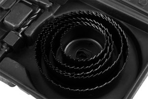 Otwornice do drewna z adapterem 51 - 102 mm, zestaw 8 szt. 5