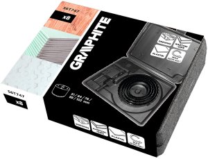 Otwornice do drewna z adapterem 51 - 102 mm, zestaw 8 szt. 8