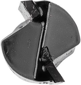 Frez do drewna prosty, dwuostrzowy, widiowy, 12 x 25 mm, trzpień 8 mm 4