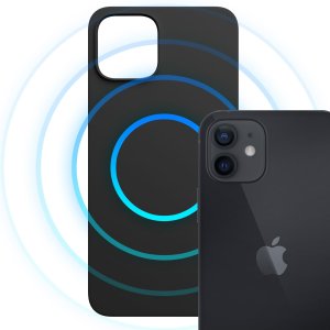 Etui 3MK Hardy MagSilicone do Apple      iPhone 12 czarny 4