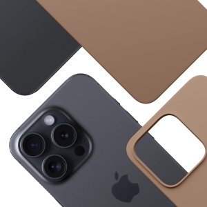 3MK Etui Hardy MagSilicone do Apple iPhone 14 Pro Max ciemnozłoty 7