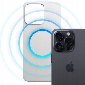 Etui 3MK Hardy MagSilicone do Apple      iPhone 16 Pro Max biały 4