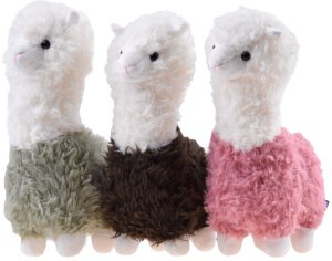 Alpaka puszysta maskotka lama pluszak 28cm ZA4402 6