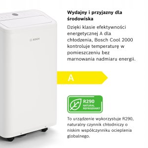 Klimatyzator Bosch Mobile Air Conditioner | Cool 2000 | Suitable for rooms do 88 m³ | biały 3