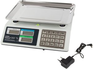 Waga sklepowa elektroniczna kalkulacyjna 40kg pl 4