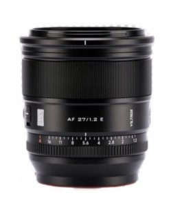 Viltrox AF 27mm F1.2 Sony E PRO 5