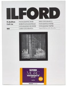 1x100 Ilford MG RC DL 25M  10x15 10,5x14,8 3