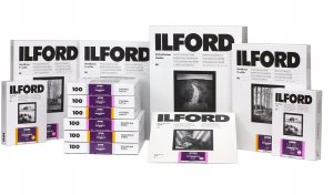 1x100 Ilford MG RC DL 25M  10x15 10,5x14,8 4