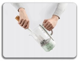 BUYDEEM Wielofunkcyjne urządzenie do gorących napojów, model K314, kolor Cozy Greenish, EU 11