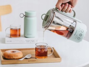 BUYDEEM Wielofunkcyjne urządzenie do gorących napojów, model K314, kolor Cozy Greenish, EU 6