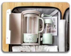 BUYDEEM Wielofunkcyjne urządzenie do gorących napojów, model K314, kolor Cozy Greenish, EU 10