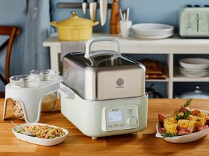 BUYDEEM Parowar 5L, model G564, kolor Cozy Greenish, EU 3