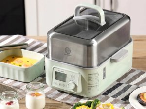 BUYDEEM Parowar 5L, model G564, kolor Cozy Greenish, EU 4