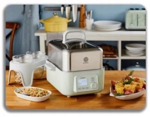 BUYDEEM Parowar 5L, model G564, kolor Cozy Greenish, EU 7