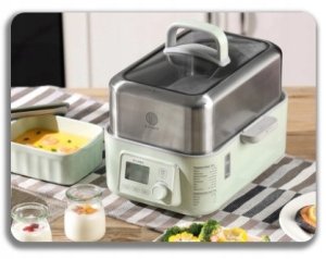 BUYDEEM Parowar 5L, model G564, kolor Cozy Greenish, EU 8