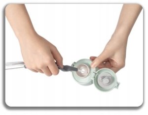 BUYDEEM Termos ze stali nierdzewnej 200ml, model TAN200, kolor Cozy Greenish 7