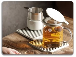 BUYDEEM Szklany dzbanek z zaparzaczem 500ml, model CD2001 6