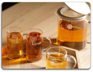 BUYDEEM Szklany dzbanek z zaparzaczem 500ml, model CD2001 7