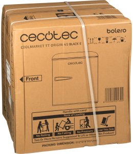Lodówka Cecotec CECOTEC Lodówka Bolero Cool- Market TT Origin 45 Black E 2