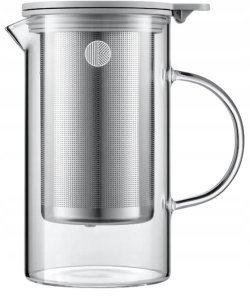 BUYDEEM Szklany dzbanek z zaparzaczem 800ml, model CD2002 1