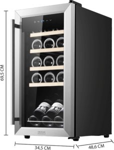 CECOTEC Vinoteca GrandSommelier 1550 Inox Compressor 3