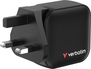 Verbatim Mini GaN Charger 70W 2xUSB-C PD, 1xUSB-A QC 3.0 32229 8