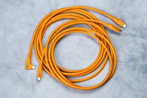 Kabel USB Tether Tools USB-C - USB-C 1.8 m Pomarańczowy (CUC06RTG2-ORG) 3