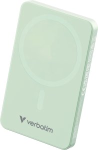Verbatim Essential Power Bank magn.wirel. 5000mAh grün.  32226 1