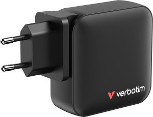 Verbatim Mini GaN Charger 165W 3xUSB-C 1xUSB-A US/EU/UK A.32216 3