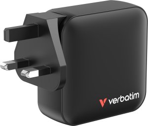 Verbatim Mini GaN Charger 165W 3xUSB-C 1xUSB-A US/EU/UK A.32216 6