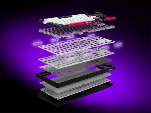 LORGAR KBP70TKLW, Wireless TKL Mechanical Gaming Keyboard Pro, Beige, EN layout 4