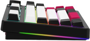 LORGAR KBP70TKLW, Wireless TKL Mechanical Gaming Keyboard Pro, Black/red, EN layout 4