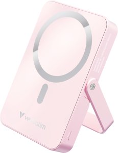 Verbatim Power Bank mit Standfuß mag.wireless 10000mA pink  32267 1