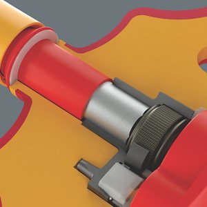 Wera 410 i VDE A RA VDE-isoliert Quergriff 1/4 4