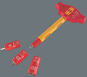 Wera 410 i VDE A RA VDE-isoliert Quergriff 1/4 8