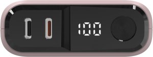 Powerbank RealPower PB-10000C PD+ mit 3xType-C,Rose 6