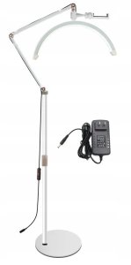 Lampa Led Kosmetyczna Bezcieniowa Wysoka Moon Do Makijażu Paznokci Rzęs 24w / Gx490 / Biały 13
