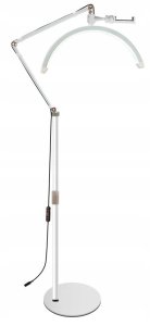 Lampa Led Kosmetyczna Bezcieniowa Wysoka Moon Do Makijażu Paznokci Rzęs 24w / Gx490 / Biały 2