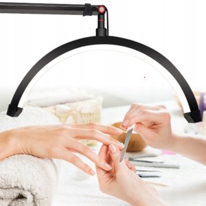 Lampa Led Kosmetyczna Bezcieniowa Wysoka Moon Do Makijażu Paznokci Rzęs 24w / Gx490 / Biały 7