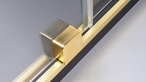 Ścianka prysznicowa walk-in 90 cm - przesuwna 1