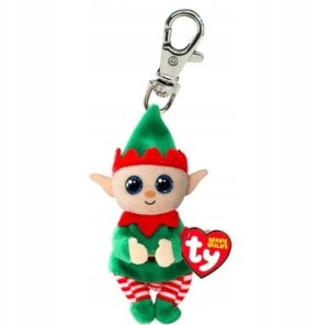 Maskotka-brelok TY Beanie Bellies ELFONZO zielony elf 8,5cm 43117 1