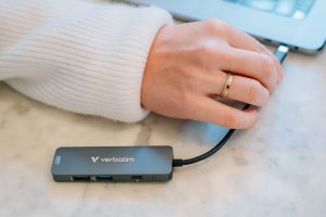 Hub USB Verbatim Multi Port Essentials USB-C PD, USB-A 3.0, USB-A 2.0, HDMI 5