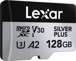 Lexar 128GB microSDXC Professional SILVER Plus UHS-I A2 V30 U3 4K- 2 szt. 1