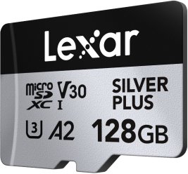 Lexar 128GB microSDXC Professional SILVER Plus UHS-I A2 V30 U3 4K- 2 szt. 2
