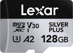 Lexar 128GB microSDXC Professional SILVER Plus UHS-I A2 V30 U3 4K- 2 szt. 3