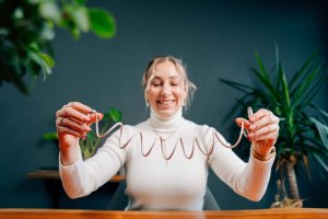 Kabel USB Neutralle USB-C - USB-C 1.2 m Różowy (31857) 4